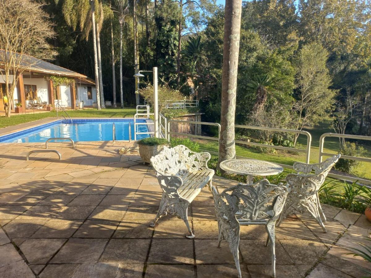 Chacara Em Condominio A Beira Da Represa Para Locacao Familiar Ibiúna Exterior foto