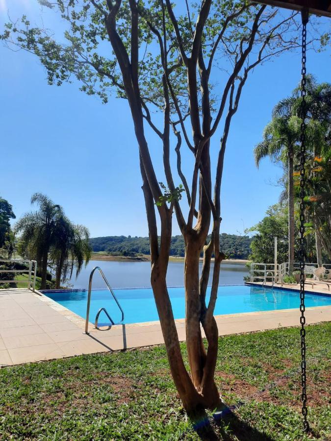 Chacara Em Condominio A Beira Da Represa Para Locacao Familiar Ibiúna Exterior foto