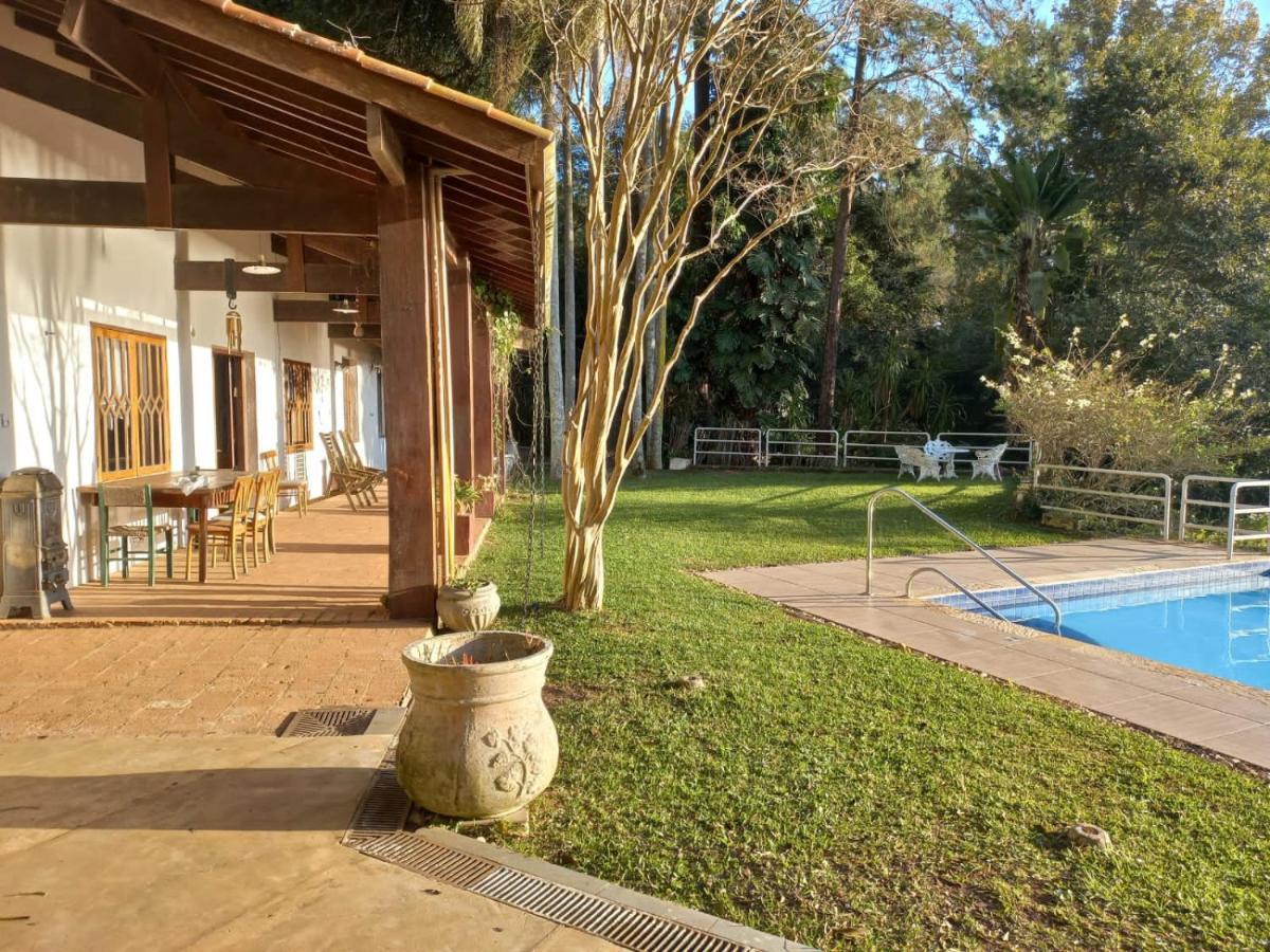 Chacara Em Condominio A Beira Da Represa Para Locacao Familiar Ibiúna Exterior foto