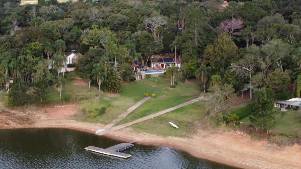 Chacara Em Condominio A Beira Da Represa Para Locacao Familiar Ibiúna Exterior foto